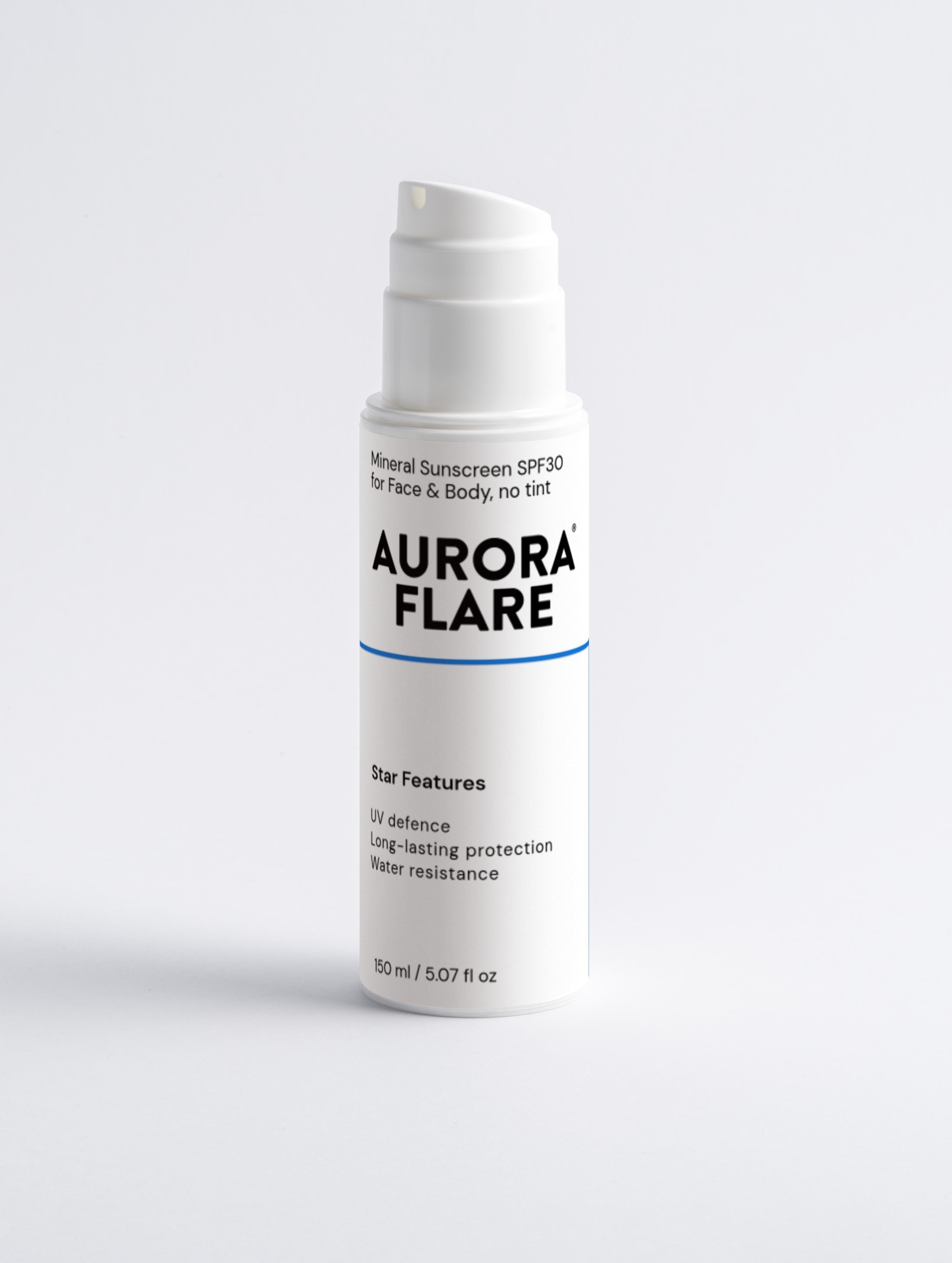 Mineral Sunscreen SPF30 for Face & Body, no tint