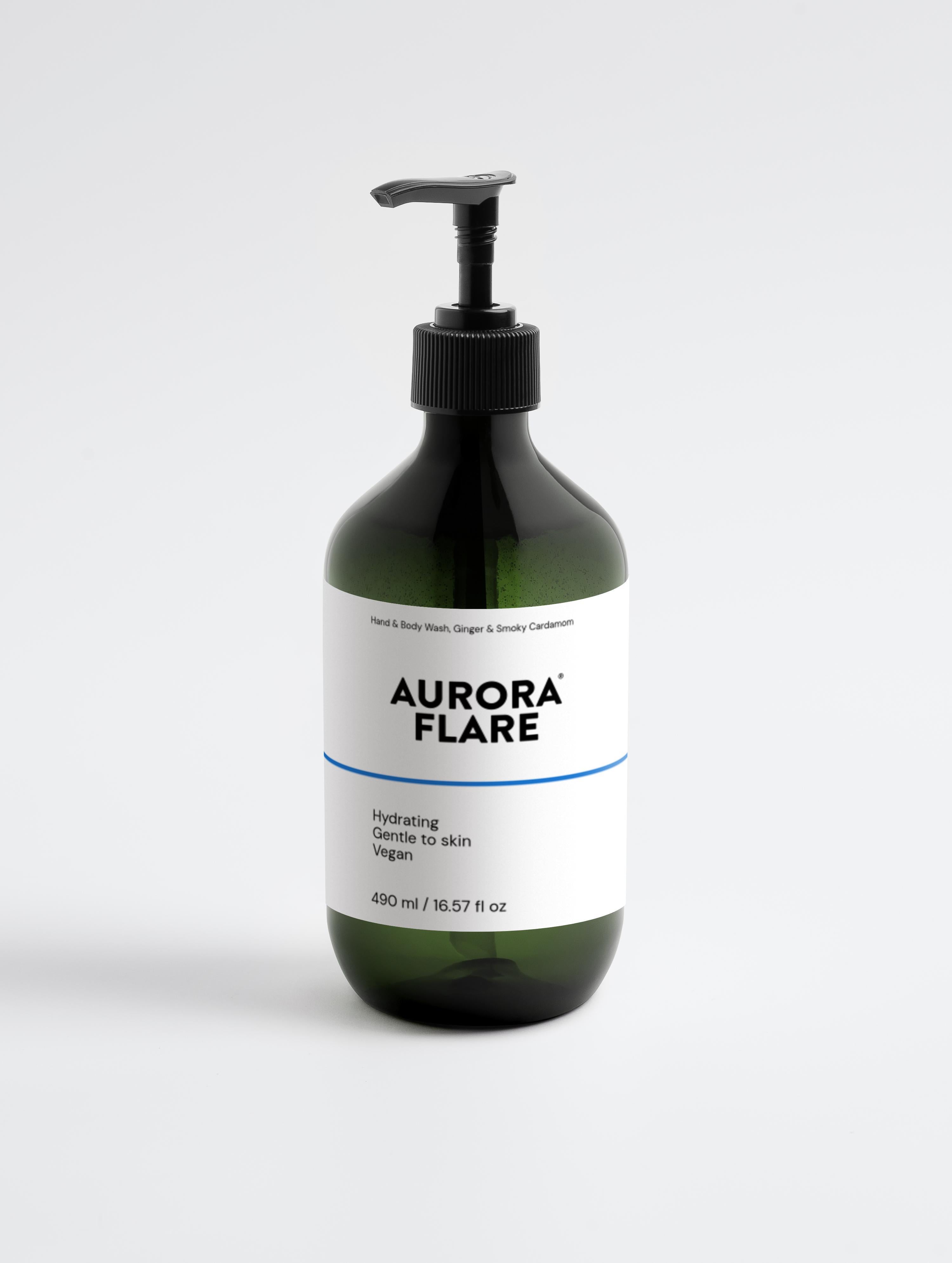 Hand & Body Wash, Ginger & Smoky Cardamom