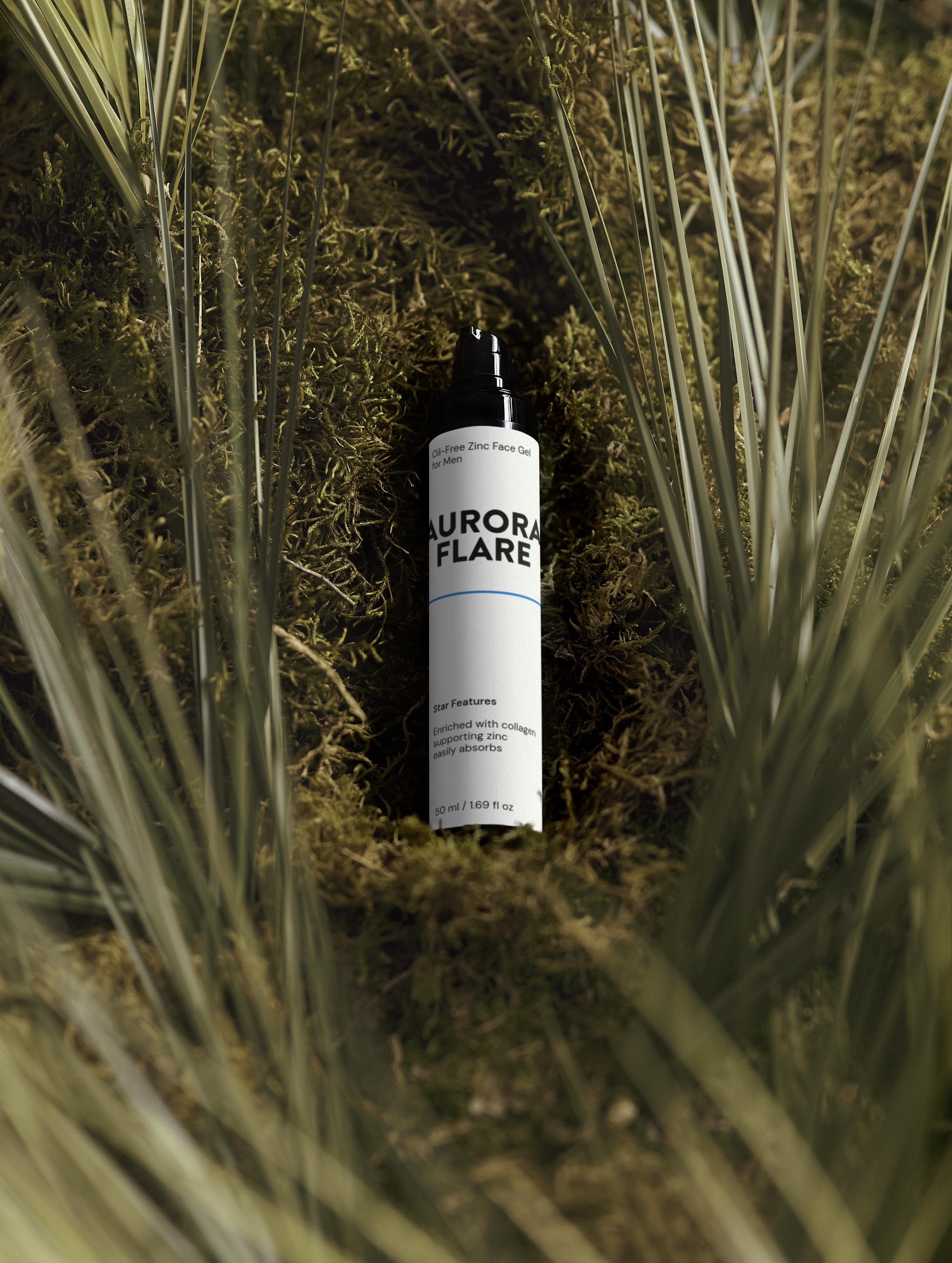 Oil-Free Zinc Face Gel for Men