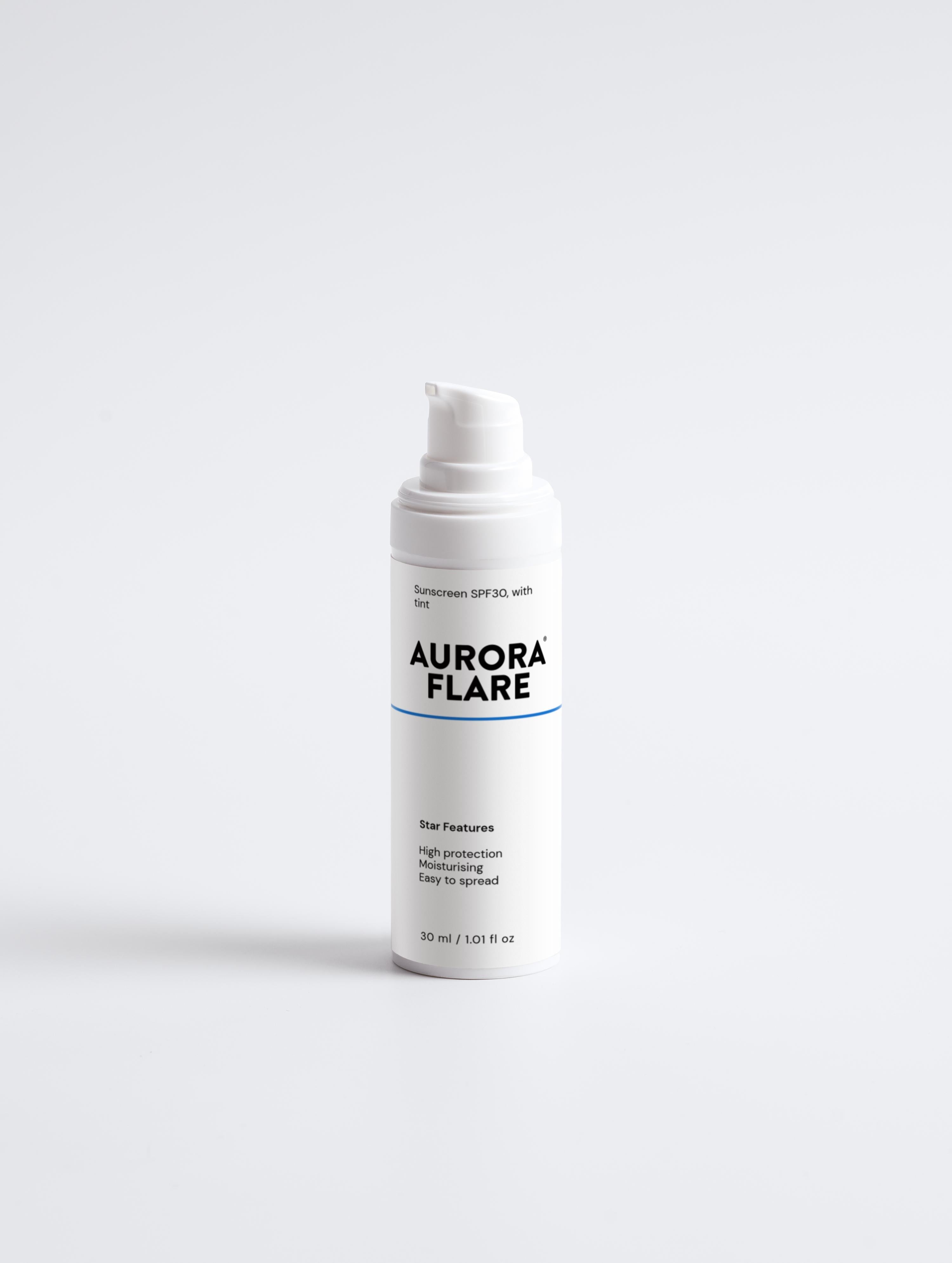 Sunscreen SPF30, with tint